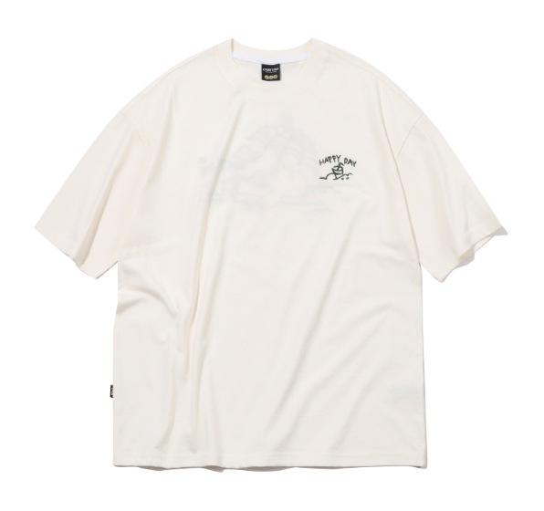 【CPGN STUDIO】23SS★ Happy Voyage Embroidery Short Sleeve T CPGN STUDIO】 Happy Voyage Embroidery Short Sleeve Tee T