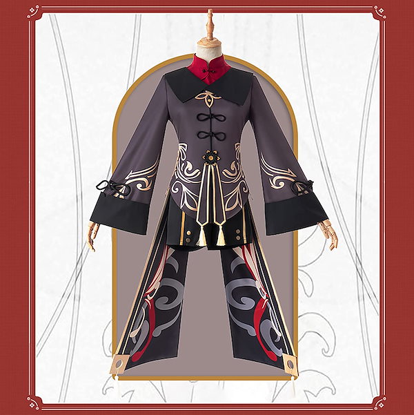 新品未使用】原神 胡桃 フータオ☆三分妄想☆コスプレ 衣装