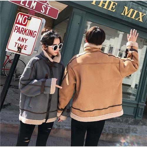 人気商品超目玉 ペアルック アウター 秋冬 ジャケット パーカー ビックシルエット ペアルック カ