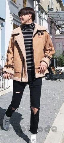 人気商品超目玉 ペアルック アウター 秋冬 ジャケット パーカー ビックシルエット ペアルック カ