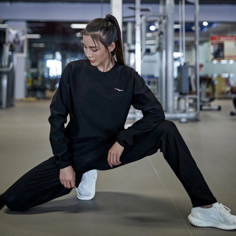 代謝を上げるダイエットウェア ダイエットスーツ ダイエットウェア 上下セット 大きいサイズ 洗える