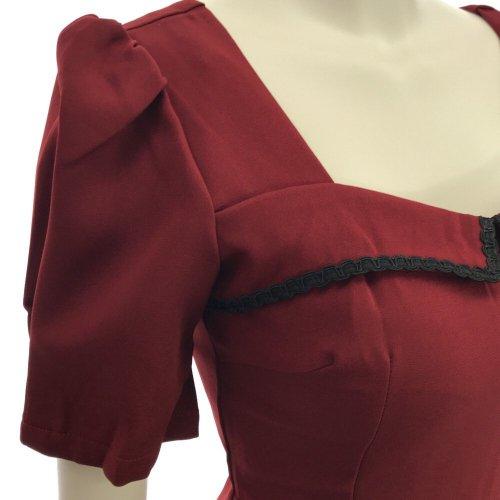 キャバドレス ナイトドレス ミディアムドレス パフスリーブ ワンピース キャバ嬢 キャバクラ ラウンジ 半袖 スクエアネック シック レディース グラシア キャバドレス ナイトドレス ミディアムドレス パフスリーブ ワンピース キャバ嬢 キャバクラ ラウンジ 半袖 スクエアネック シック レディース グラシア