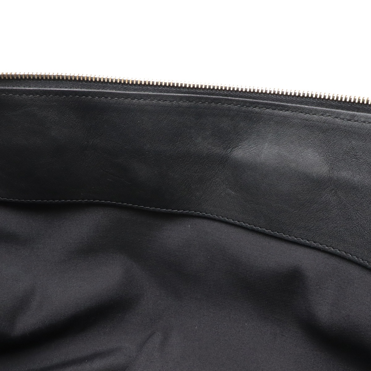 アビー トートバッグ ラージトート ショルダーバッグ セミショルダー レザー ブラック 黒 ゴールド金具 19024