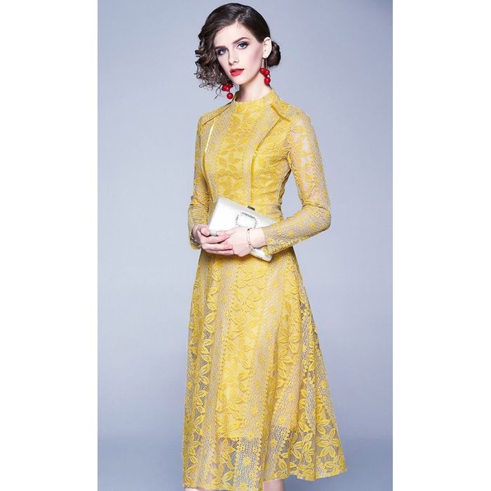 パーティードレス 韓国 おしゃれ お呼ばれ 膝丈 結婚式 二次会 謝恩会 成人式 可愛い 上品 イエロー ブルー エレガント レース ワンピース 長袖 大きいサイズ XS/3L/4L/5L プチプラ パーティードレス 韓国 おしゃれ お呼ばれ 膝丈 結婚式 二次会 謝恩会 成人式 可愛い 上品 イエロー ブルー エレガント レース ワンピース 長袖 大きいサイズ XS/3L/4L/5L プチプラ