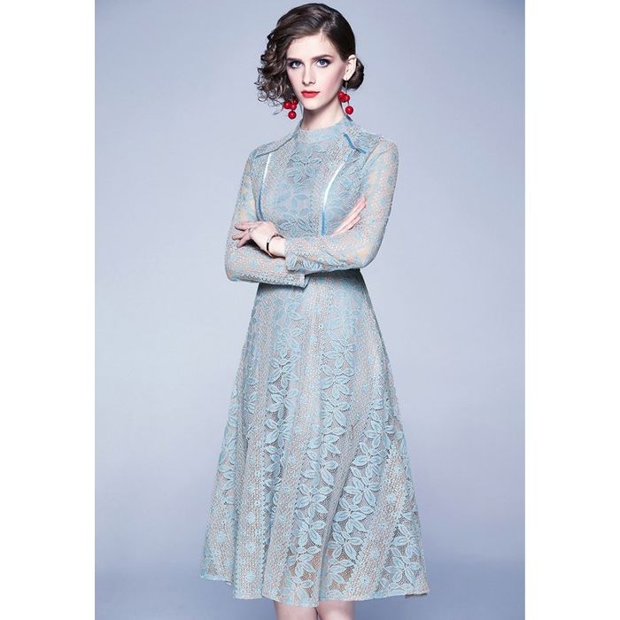 パーティードレス 韓国 おしゃれ お呼ばれ 膝丈 結婚式 二次会 謝恩会 成人式 可愛い 上品 イエロー ブルー エレガント レース ワンピース 長袖 大きいサイズ XS/3L/4L/5L プチプラ パーティードレス 韓国 おしゃれ お呼ばれ 膝丈 結婚式 二次会 謝恩会 成人式 可愛い 上品 イエロー ブルー エレガント レース ワンピース 長袖 大きいサイズ XS/3L/4L/5L プチプラ