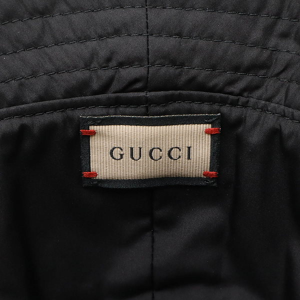 正規品 GUCCI 735219 GGマーモントバケットハット M 黒 男女兼用 正規品 GUCCI 735219 GGマーモントバケットハット M 黒 男女兼用