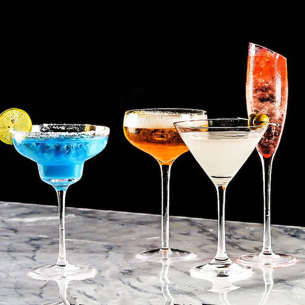 マティーニグラス クリスタルガラス 460ml マティーニカップ カクテルグラス シャンパングラス テイスティング ワイン マーガレット ウィスキー デザート 飲み スホーム ドリンク ワイングラス