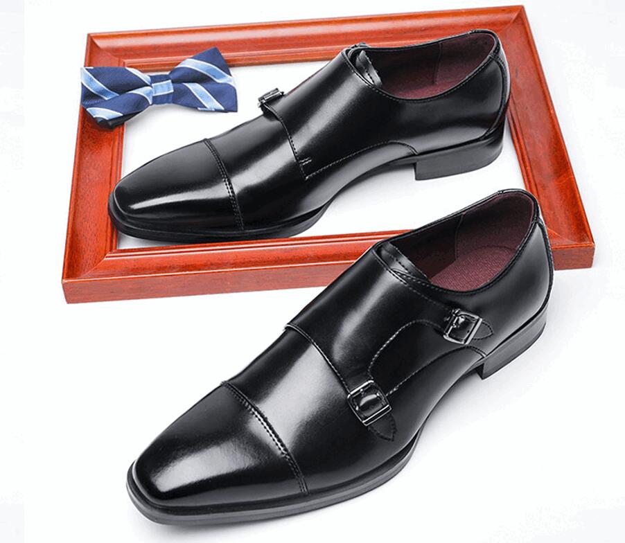 送料無料 オーバーサイズのメンズカジュアル革靴メンズ本革ビジネス紳士靴正装