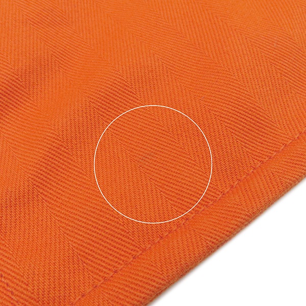 エルメス HERMES ハンドバッグ ヴァルパライソ PM トワルシェブロン レザー オレンジ シルバー金具 G刻印 【保存袋】【中古】