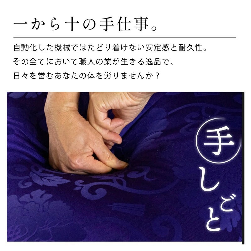 手作り和布団 掛け布団 シングル 約150X200cm 日本製 中わた3.0kg わた布団 綿布団 和柄 天然繊維 中型便 1SA-RF516