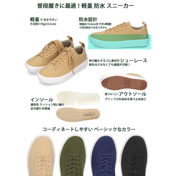 レディース スニーカー AL0865 アーノルドパーマー 防水設計 軽量 ゴム紐 グリップ力 通気性 クッション性 靴 Arnold Palmer