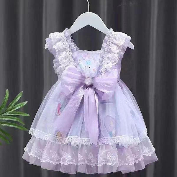 Amazon | [WIEWILY] ステラルー/リーナベル キッズドレス 子供服