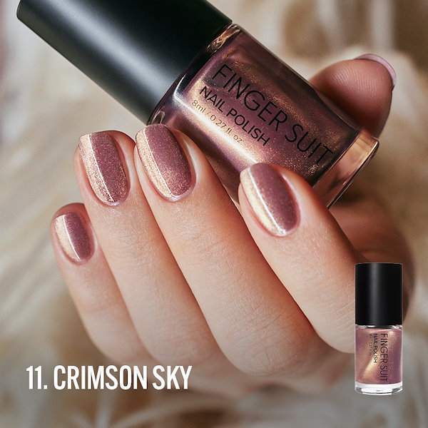 Qoo10] FINGER SUIT 水光ポリッシュ 選べる2種＋強力マグネッ