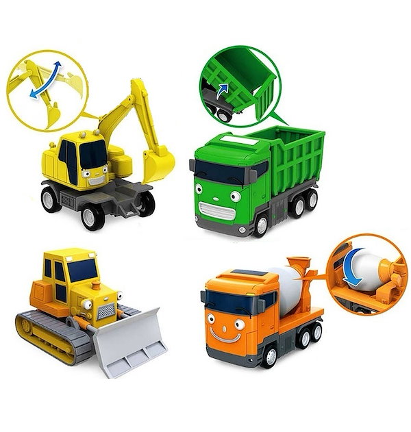 タヨ19台入りミニカーセット Amazon.co.jp: Tayo Little Bus Friends スペシャルフル19個