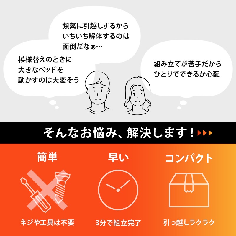 ベッド シングル すのこ 組立簡単 ベット 棚 コンセント スノコ ネジなし工具使わず3分で完成 ベッド シングル すのこ 組立簡単 ベット 棚 コンセント スノコ ネジなし工具使わず3分で完成