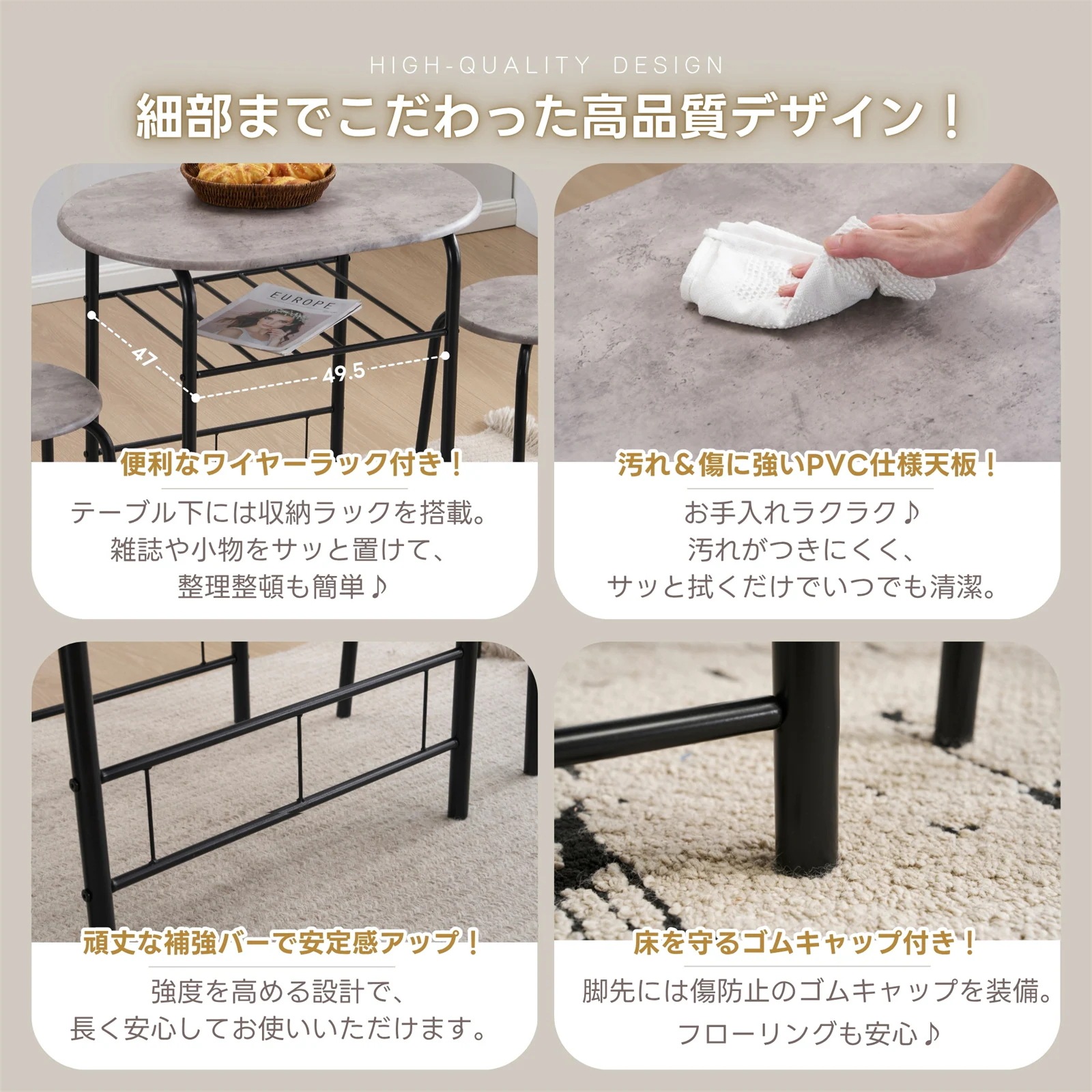 【日本国内出荷-3日で配達】楕円形 ダイニング 3点セット ダイニングテーブル ダイニングセット 食卓 チェア2脚 コンパクトサイズ 2人掛け おしゃれ コンパクト 木目調 DJYC14 【日本国内出荷-3日で配達】楕円形 ダイニング 3点セット ダイニングテーブル ダイニングセット 食卓 チェア2脚 コンパクトサイズ 2人掛け おしゃれ コンパクト 木目調 DJYC14