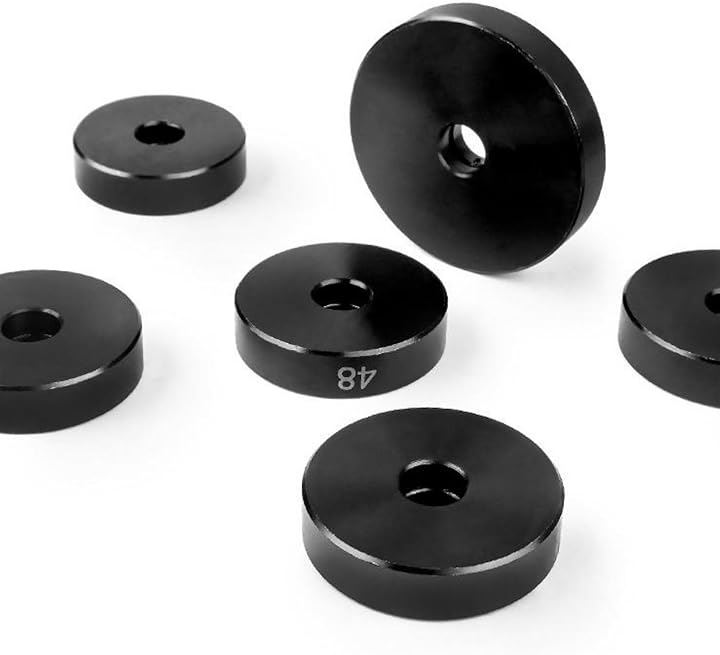 油圧プレス アタッチメント アダプターセット 52点 18mm-74mm オイルシール ベアリング プッシュ 圧入( 52点セット)