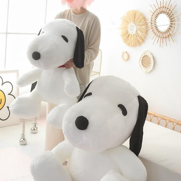 ❤️新品❤️超超BIGスヌーピー ぬいぐるみ スヌーピー 超BIG ぬいぐるみ ピンク - メルカリ