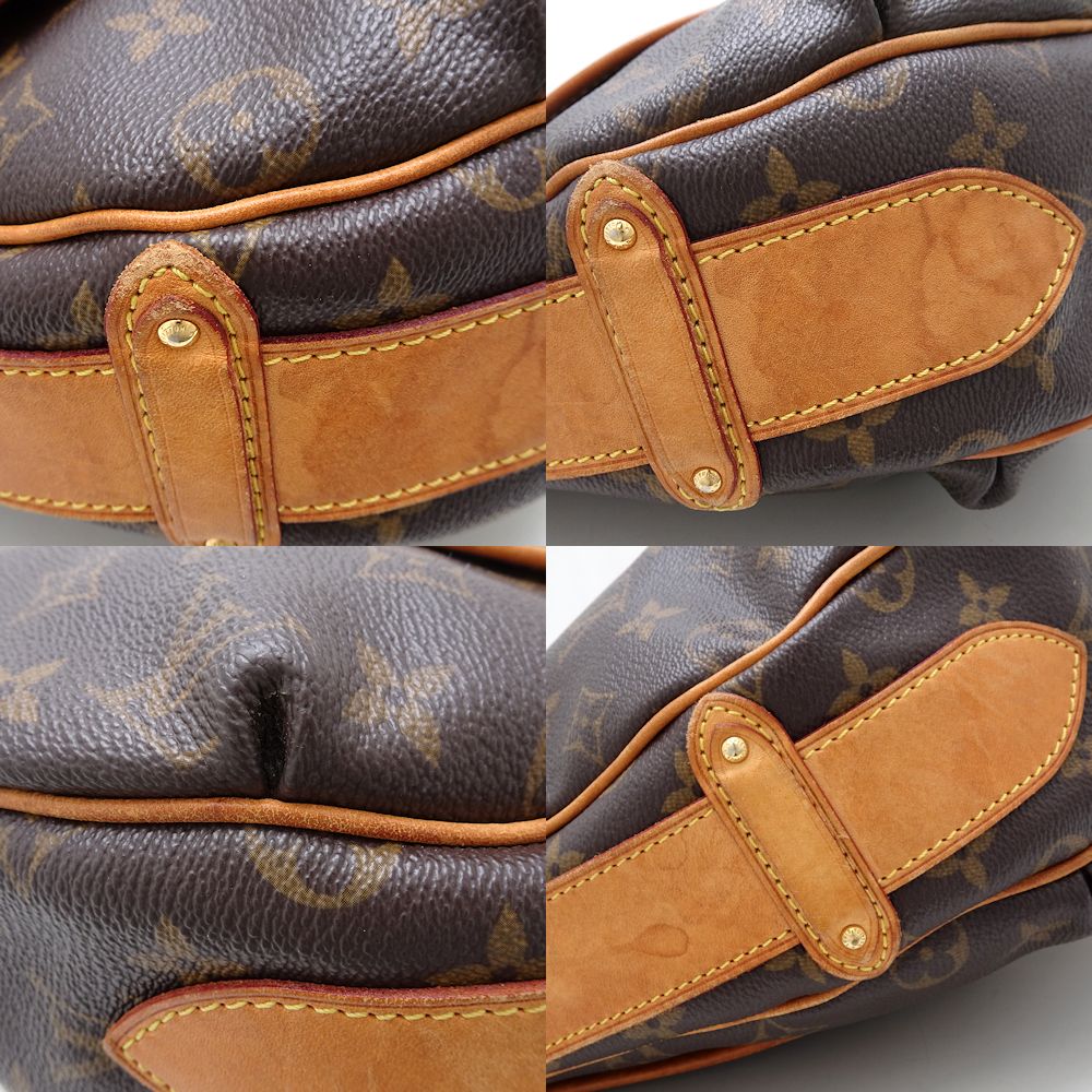 モノグラム トゥラムGM M40075 ショルダーバッグ ブラウン/352176【中古】 モノグラム トゥラムGM M40075 ショルダーバッグ ブラウン/352176【中古】