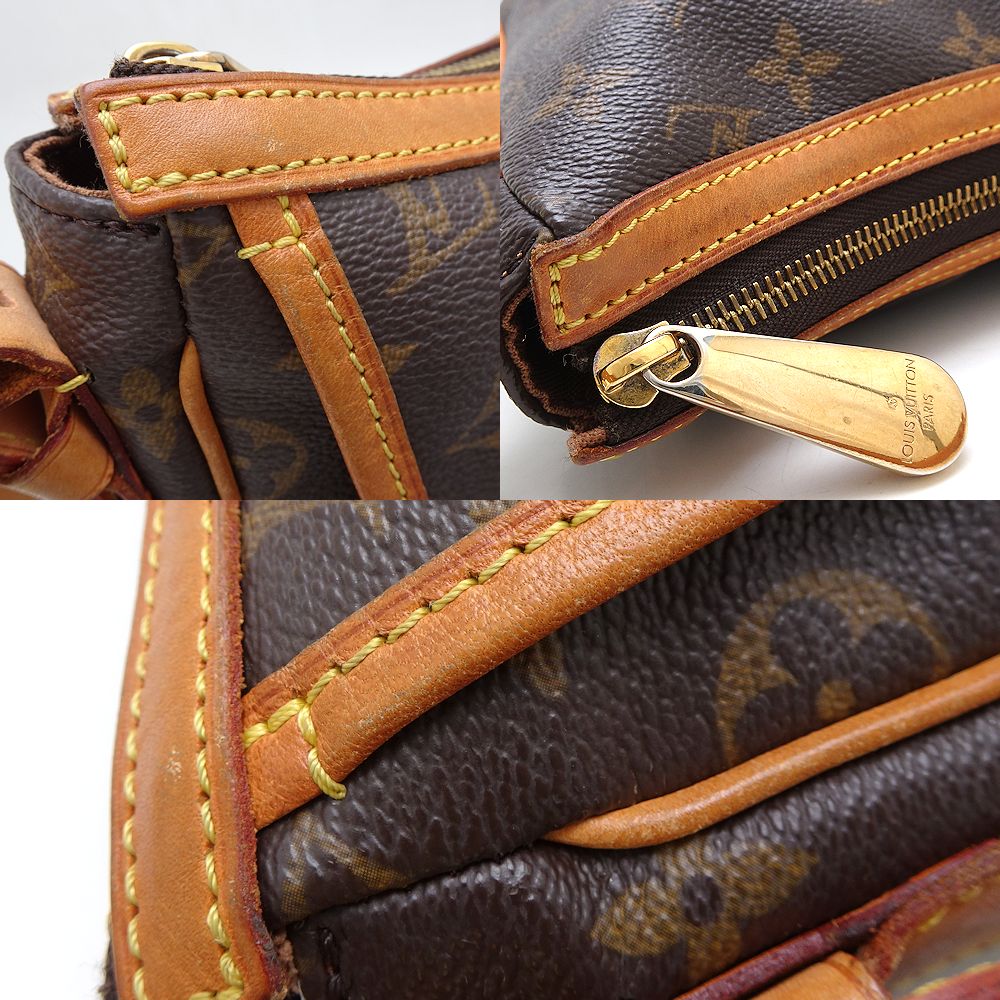 モノグラム トゥラムGM M40075 ショルダーバッグ ブラウン/352176【中古】 モノグラム トゥラムGM M40075 ショルダーバッグ ブラウン/352176【中古】