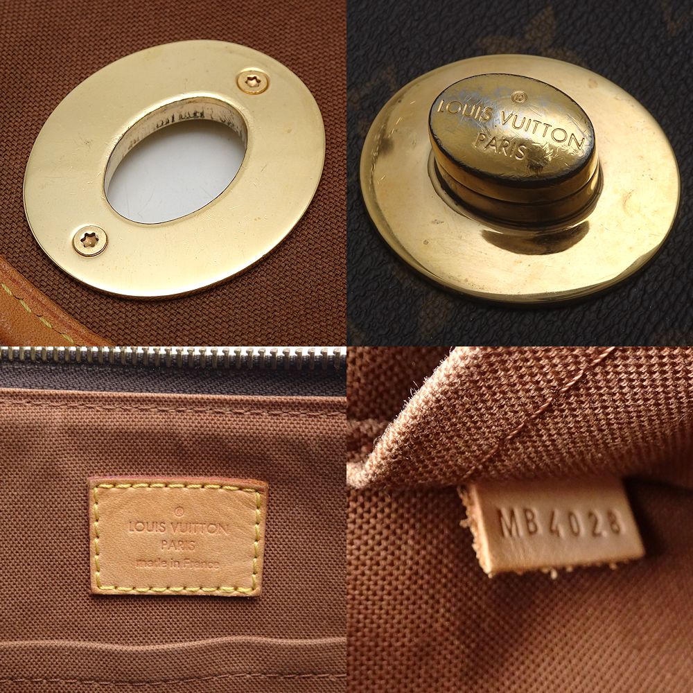 モノグラム トゥラムGM M40075 ショルダーバッグ ブラウン/352176【中古】 モノグラム トゥラムGM M40075 ショルダーバッグ ブラウン/352176【中古】