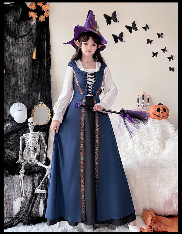 Qoo10] コスプレ 中世ワンピース 貴族 ドレス