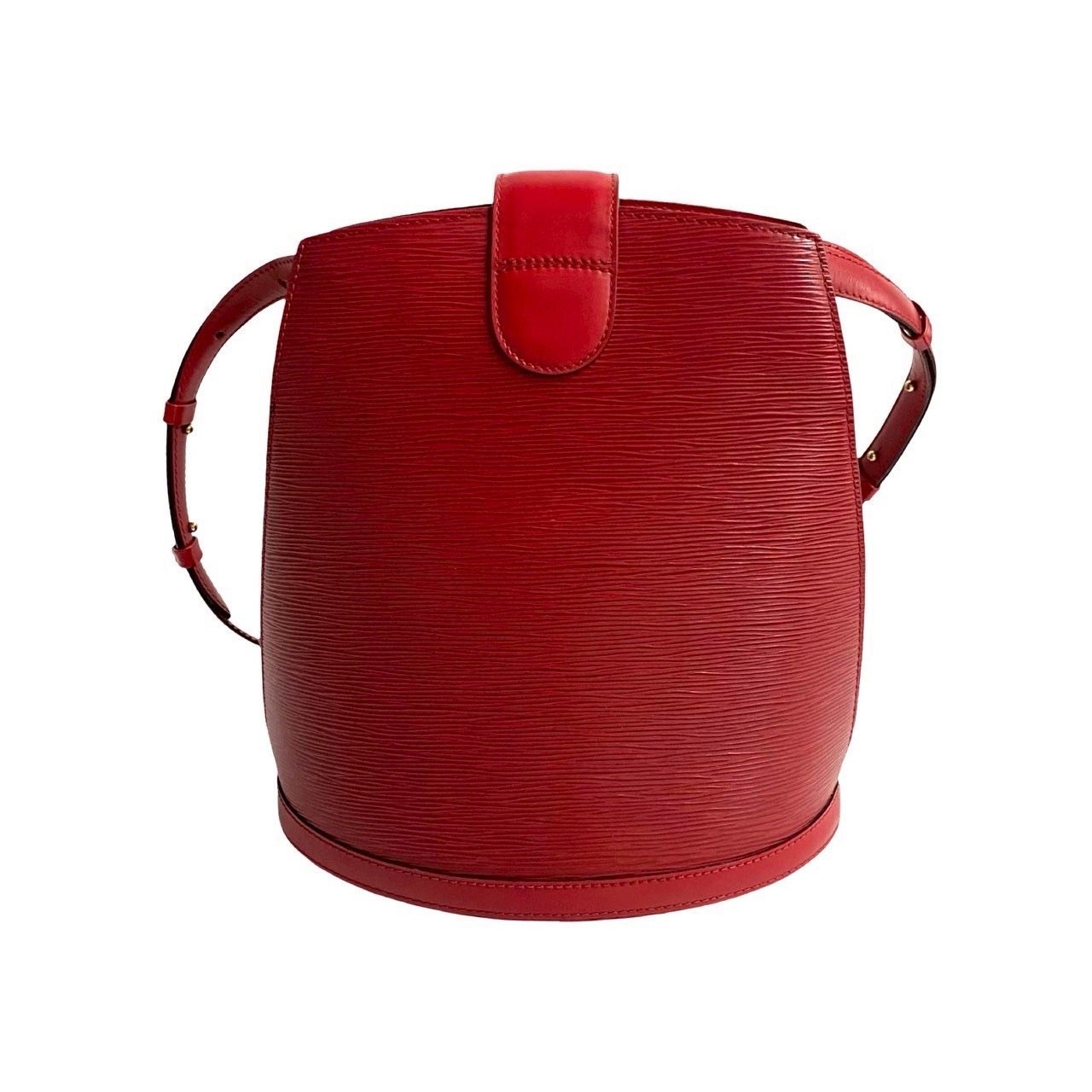 ヴィンテージ クリュニー エピショルダーバッグ エピレザー レッド 20348