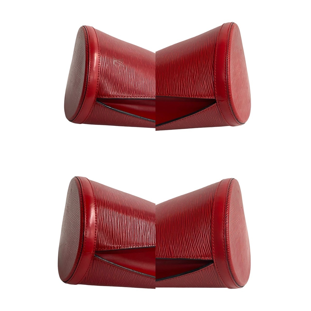 ヴィンテージ クリュニー エピショルダーバッグ エピレザー レッド 20348