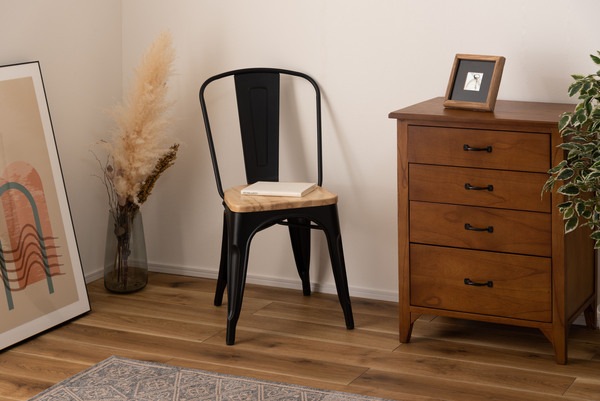 チェア PC-262BK PC-262SV ダイニングチェア チェアー イス 椅子 背もたれ おしゃれ アイアン 木製 天然木 完成品 シンプル インダストリアル ダイニング 台所 インテリア ブラッ チェア PC-262BK PC-262SV ダイニングチェア チェアー イス 椅子 背もたれ おしゃれ アイアン 木製 天然木 完成品 シンプル インダストリアル ダイニング 台所 インテリア ブラッ