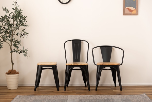 チェア PC-262BK PC-262SV ダイニングチェア チェアー イス 椅子 背もたれ おしゃれ アイアン 木製 天然木 完成品 シンプル インダストリアル ダイニング 台所 インテリア ブラッ チェア PC-262BK PC-262SV ダイニングチェア チェアー イス 椅子 背もたれ おしゃれ アイアン 木製 天然木 完成品 シンプル インダストリアル ダイニング 台所 インテリア ブラッ