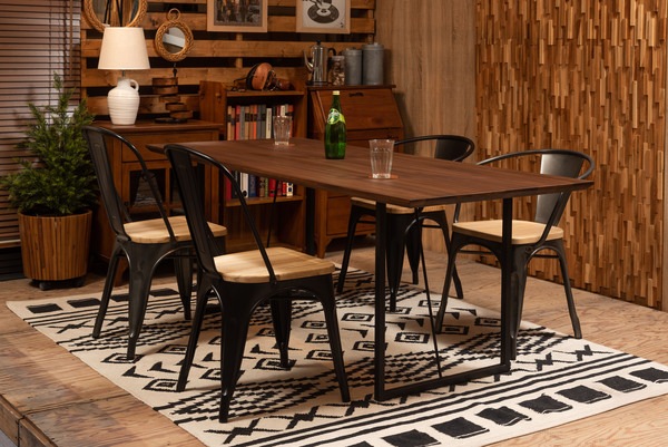 チェア PC-262BK PC-262SV ダイニングチェア チェアー イス 椅子 背もたれ おしゃれ アイアン 木製 天然木 完成品 シンプル インダストリアル ダイニング 台所 インテリア ブラッ チェア PC-262BK PC-262SV ダイニングチェア チェアー イス 椅子 背もたれ おしゃれ アイアン 木製 天然木 完成品 シンプル インダストリアル ダイニング 台所 インテリア ブラッ