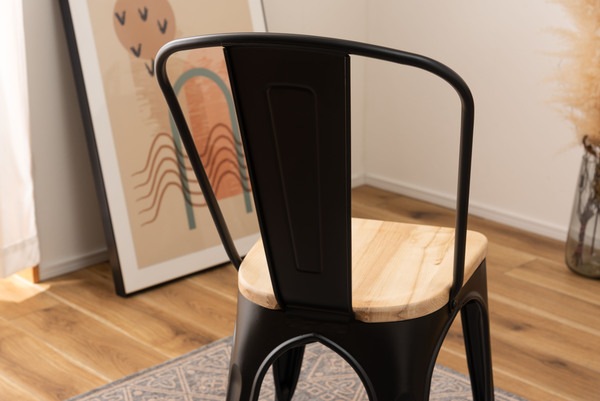 チェア PC-262BK PC-262SV ダイニングチェア チェアー イス 椅子 背もたれ おしゃれ アイアン 木製 天然木 完成品 シンプル インダストリアル ダイニング 台所 インテリア ブラッ チェア PC-262BK PC-262SV ダイニングチェア チェアー イス 椅子 背もたれ おしゃれ アイアン 木製 天然木 完成品 シンプル インダストリアル ダイニング 台所 インテリア ブラッ