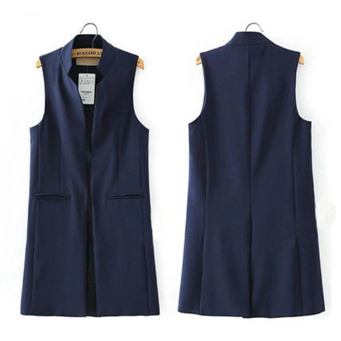 【急速出荷!】ジレ カジュアルコート ロングジレ 膝丈ベスト レディース トレンチベスト ミディアム丈スーツベスト ノーカラー アウター 大きいサイズ ブラック ホワイト ネイビー 春 夏 シンプル 【急速出荷!】ジレ カジュアルコート ロングジレ 膝丈ベスト レディース トレンチベスト ミディアム丈スーツベスト ノーカラー アウター 大きいサイズ ブラック ホワイト ネイビー 春 夏 シンプル