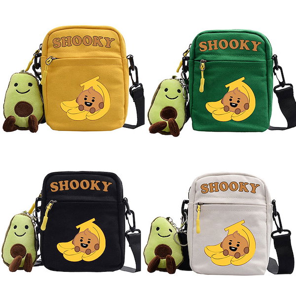 Qoo10] BT21 BTSかわいい漫画ショルダーバッグ サコ