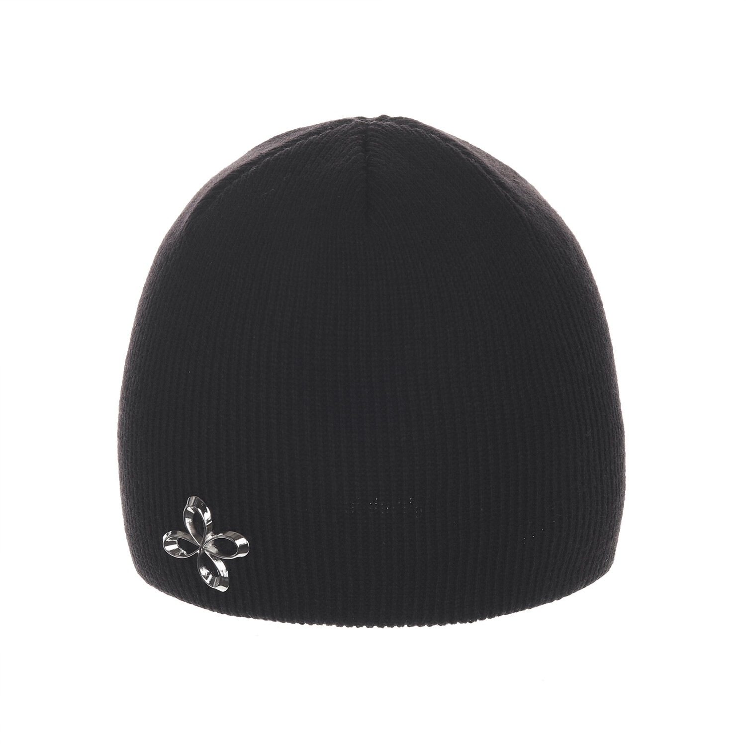 【SURGERY】 SURGERY CLOVER LOGO SHORT BEANIE : BLACK 【SURGERY】 SURGERY CLOVER LOGO SHORT BEANIE : BLACK