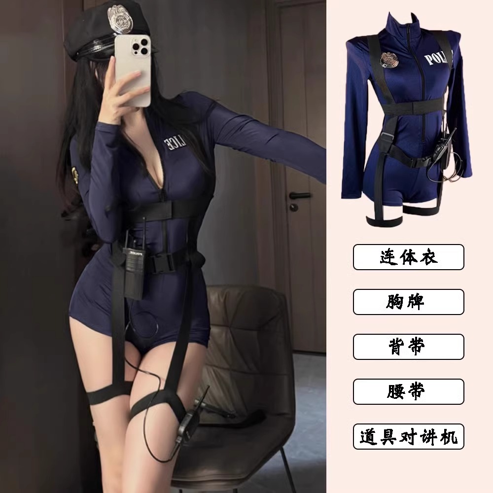 ハロウィーン軍服ギャル漫展ウサギけいかんcos朱迪女警察セクシー せいふく夏