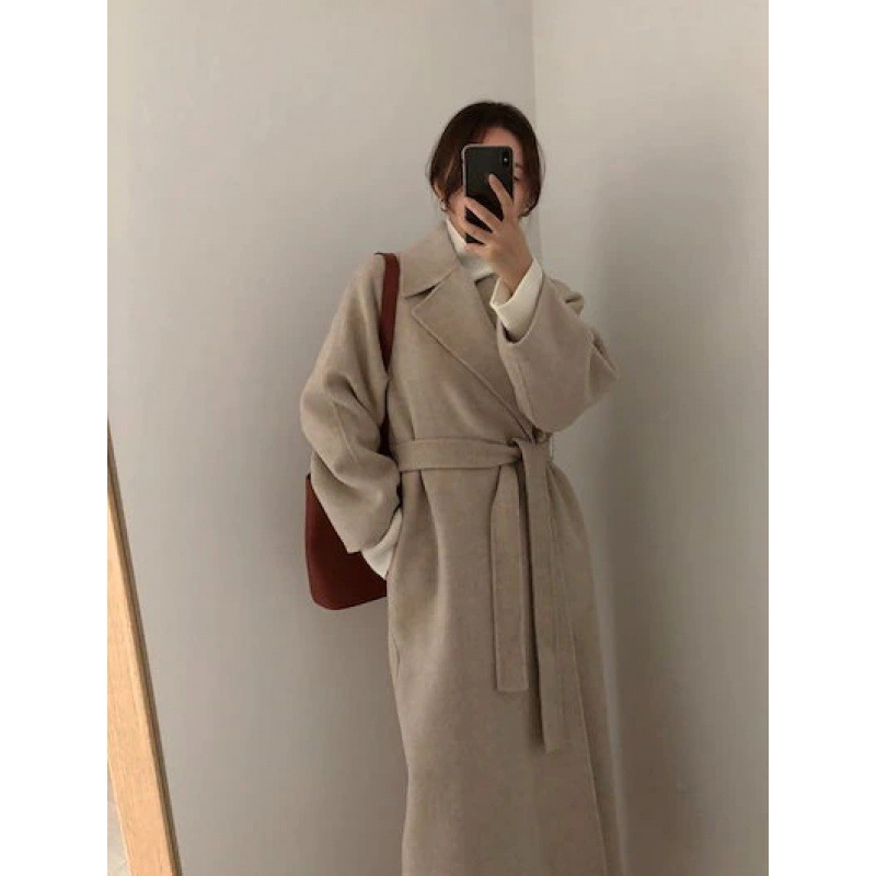 カシミヤ & ウール ノーカラー コート ウールコート カシミア カシミヤ ウール ロングコート ノーカラーコート ドロップショルダー アウター レディース カシミヤ & ウール ノーカラー コート ウールコート カシミア カシミヤ ウール ロングコート ノーカラーコート ドロップショルダー アウター レディース