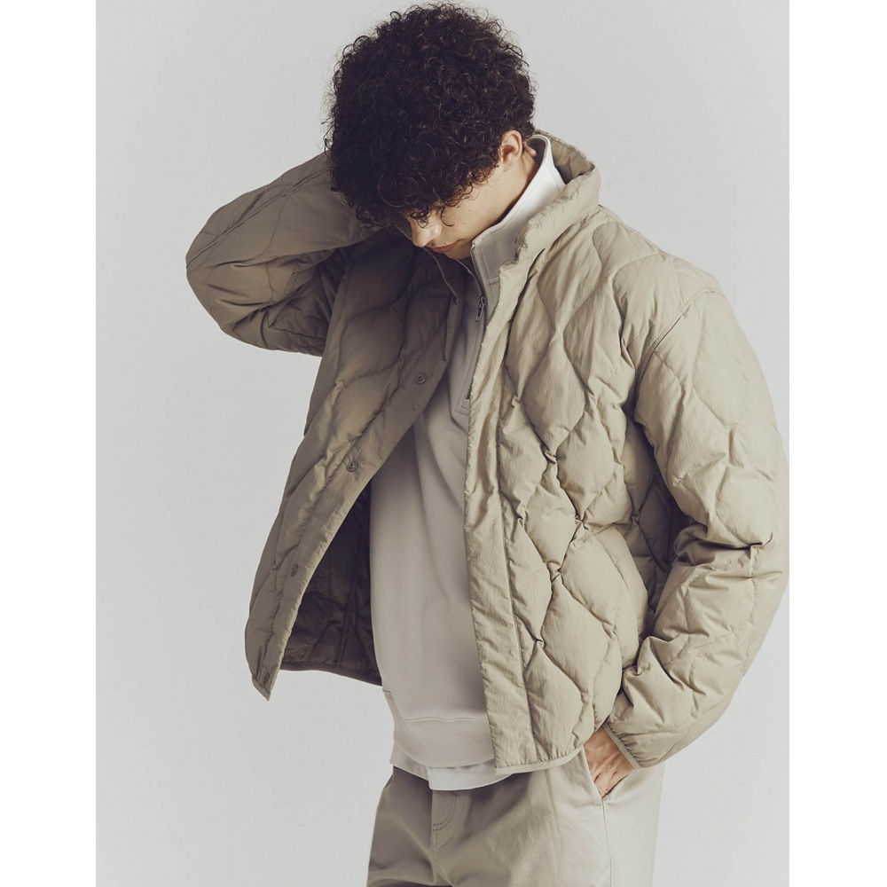 GIORDANO 072914超軽量キルティングネックネックジャケット_3color GIORDANO 072914超軽量キルティングネックネックジャケット_3color