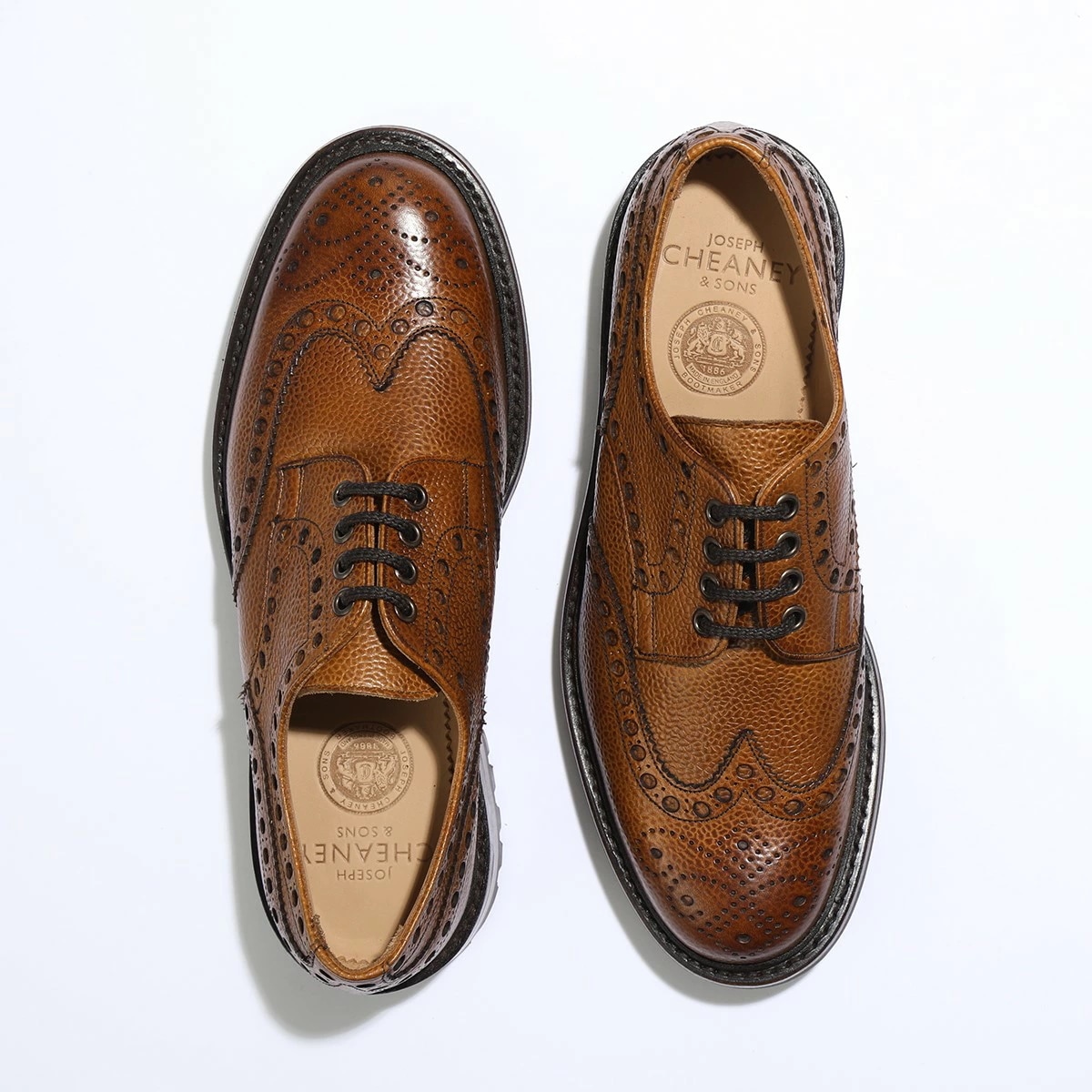 ジョセフチーニー ドレスシューズ メンズ ビジネスシューズ アルフレッド 革靴 モカ ブラウン系 JOSEPH CHEANEY ALFRED【送料無料】 ジョセフチーニー ドレスシューズ メンズ ビジネスシューズ