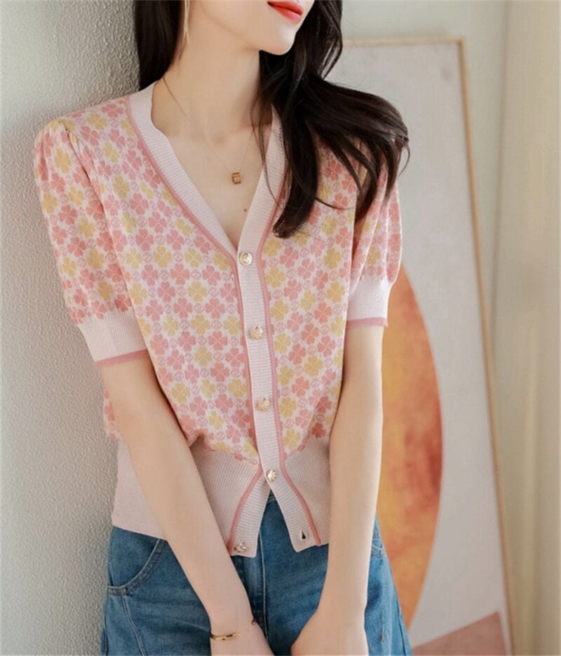 トップス デート カットソー ニットソー セーター カーディガン 袖あり 半袖 かわいい 大人可愛い きれいめ シンプル カジュアル 大人 上品 おしゃれ お洒落 主役級 存在感 夏 10代 20代