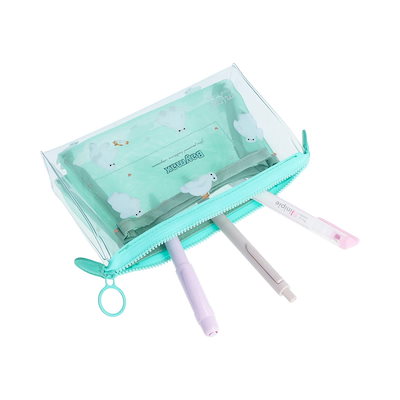 Qoo10] ディズニー ベイマックス ペンケース クリアポーチ : 文具