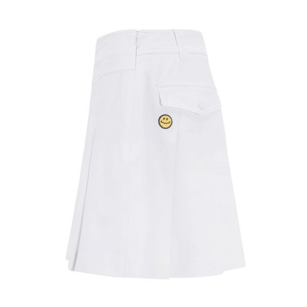 Paris Gates] レディースプリーツレイヤードキュロットスカート&バニー