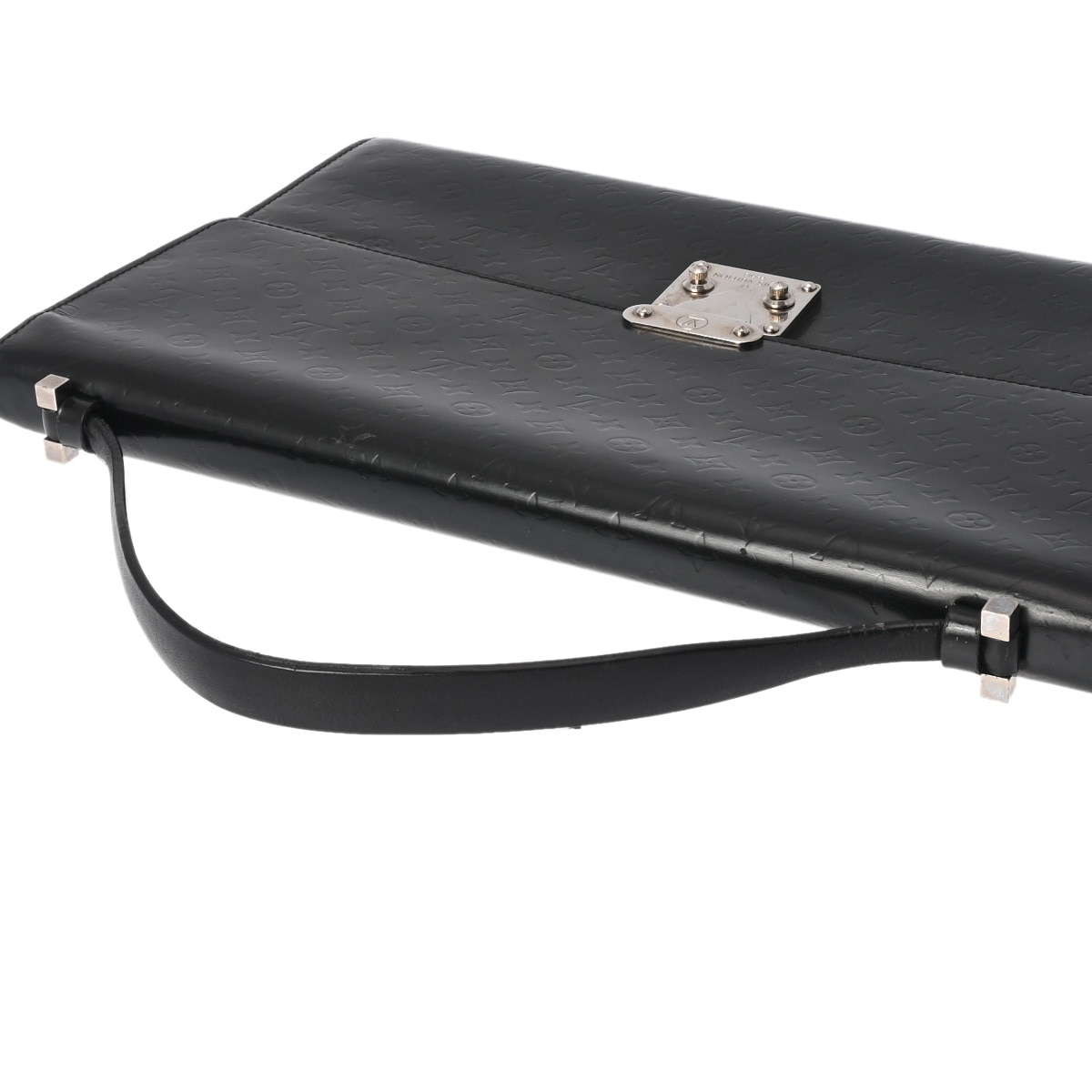 モノグラムミニ グラセ アヌーシュカ GM クラッチバッグ 黒 M92229 ユニセックス レザー ハンドバッグ Bランク 中古 銀蔵