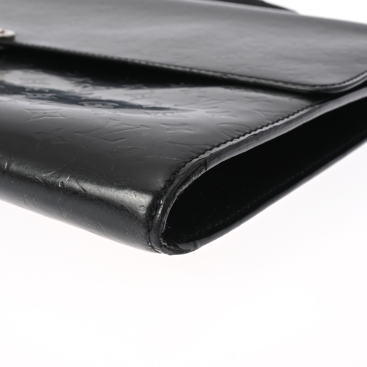 モノグラムミニ グラセ アヌーシュカ GM クラッチバッグ 黒 M92229 ユニセックス レザー ハンドバッグ Bランク 中古 銀蔵