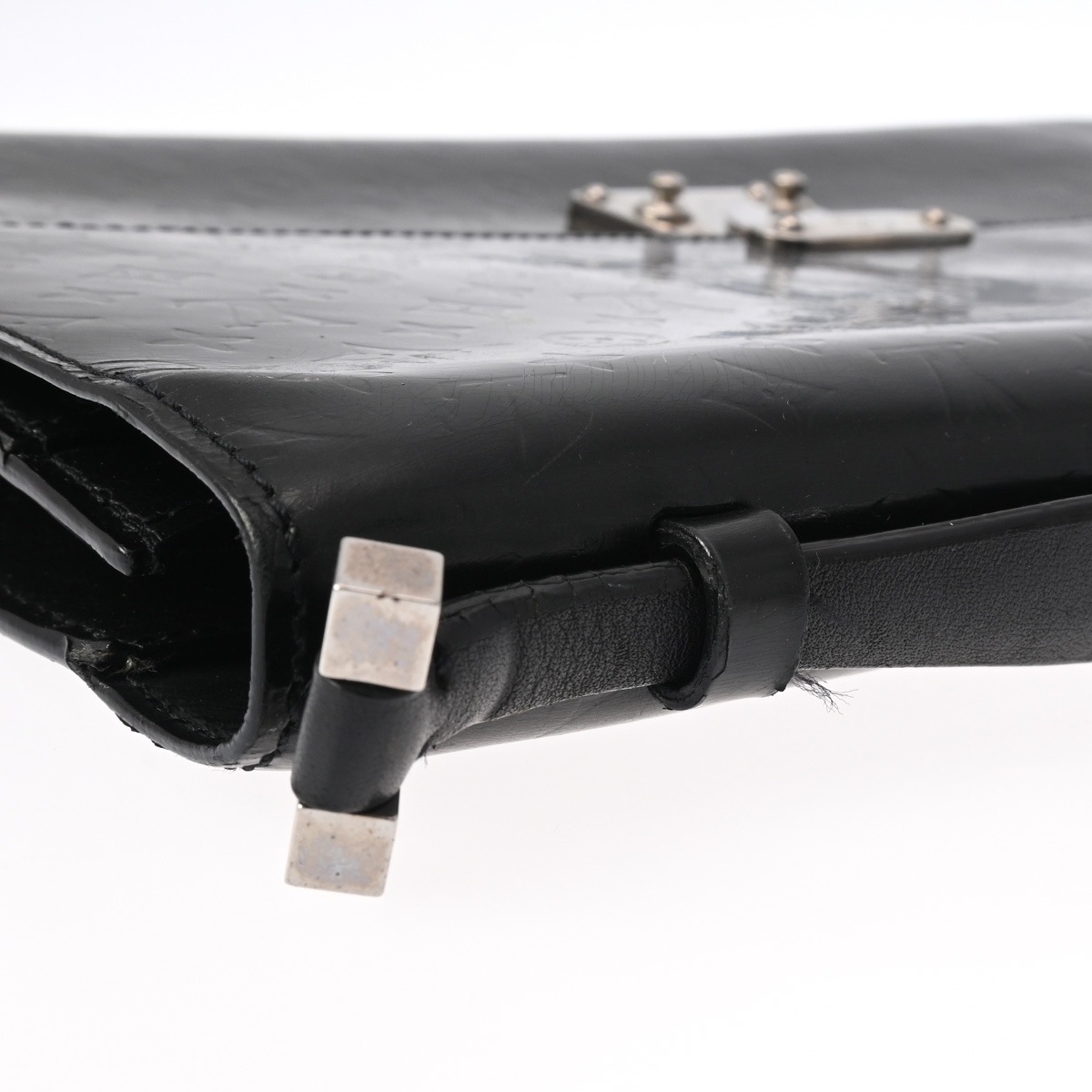 モノグラムミニ グラセ アヌーシュカ GM クラッチバッグ 黒 M92229 ユニセックス レザー ハンドバッグ Bランク 中古 銀蔵