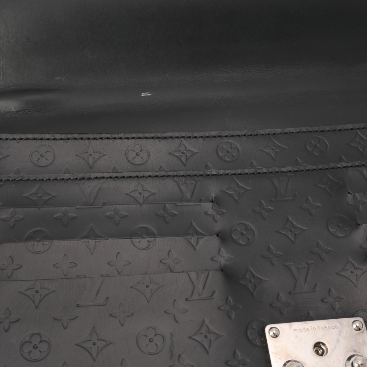 モノグラムミニ グラセ アヌーシュカ GM クラッチバッグ 黒 M92229 ユニセックス レザー ハンドバッグ Bランク 中古 銀蔵