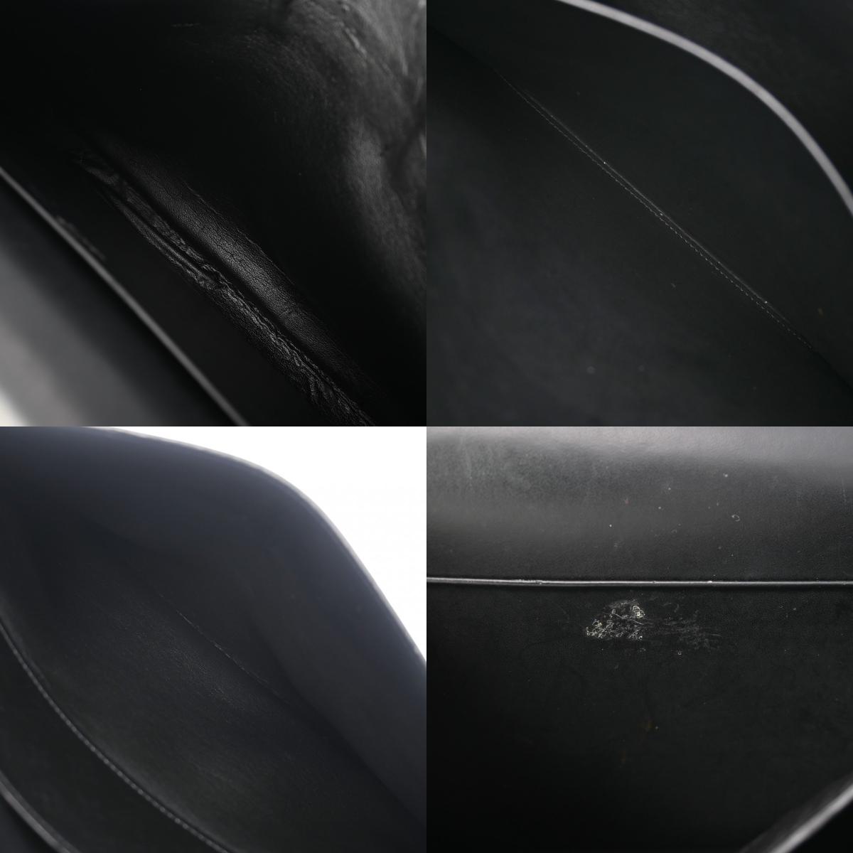 モノグラムミニ グラセ アヌーシュカ GM クラッチバッグ 黒 M92229 ユニセックス レザー ハンドバッグ Bランク 中古 銀蔵