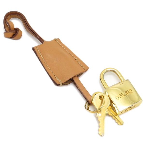 セリーヌ CELINE ボストンバッグ マカダム PVC レザー ブラウン