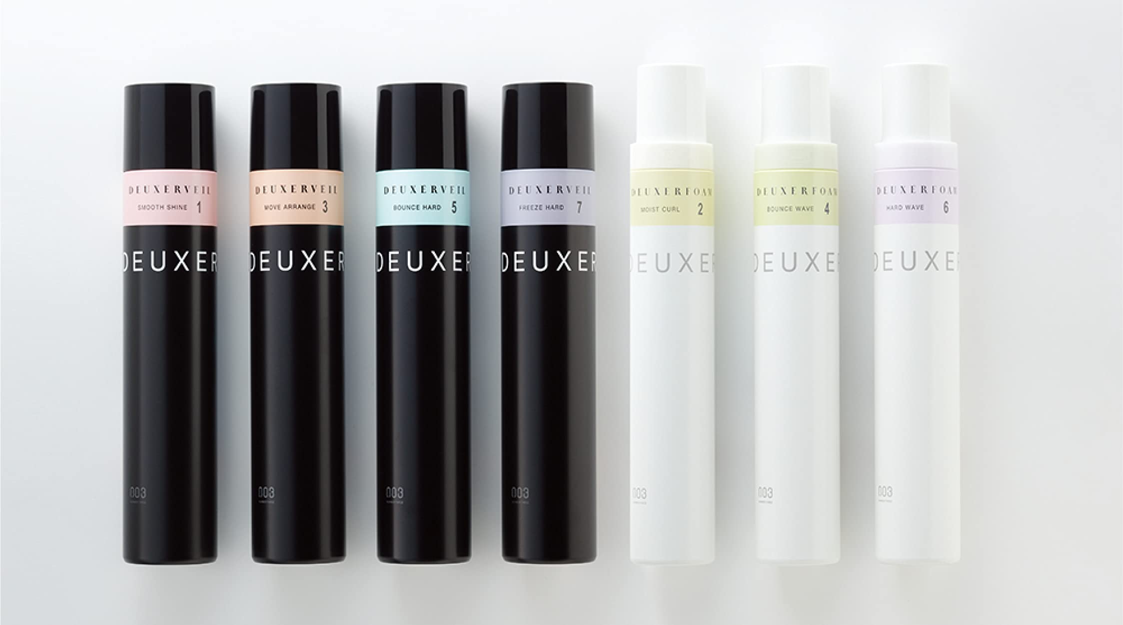 DEUXER(デューサー) ヴェール3 6本セット フローラルベリー ブラック 1,020g