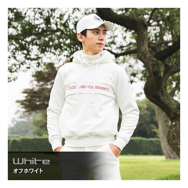 DOCUS ウォームフーディ パーカー プルオーバー ゴルフウェア メンズ フーディ セットアップ DCM23A004 DOCUS ウォームフーディ パーカー プルオーバー ゴルフウェア メンズ